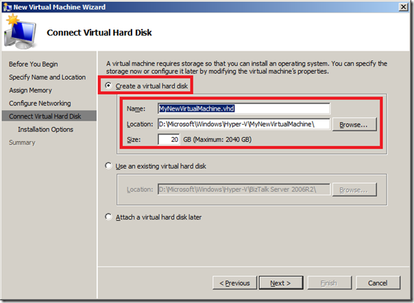 BizTalk Virtual Machines with Windows 2008 R2 Hyper V - Steef-Jan ...